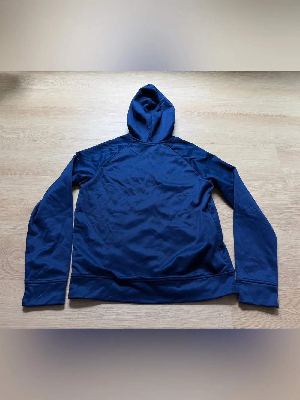 Nike Boys Size XL Full Zip Hoodie Blue Sweatshirt Therma Fit